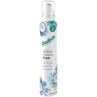 Batiste Waterless Cleansing Foam  Cleanse  Shine can on white background